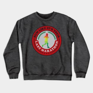 Motivation For Jogging Crewneck Sweatshirt